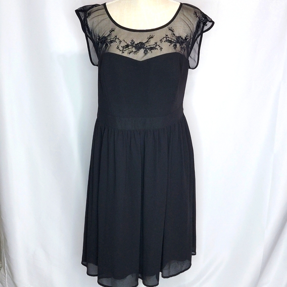 TORRID Womens Black Fit and Flare Sleeveless Dress Size 16 #355‎